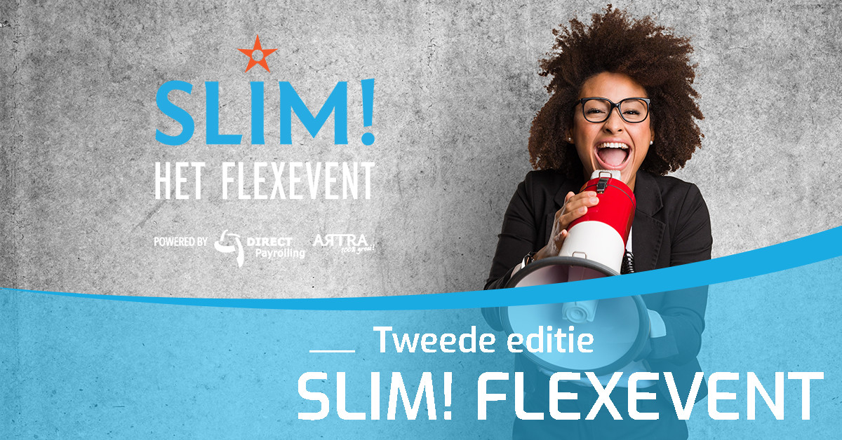 DIRECT Payrolling En ARTRA Organiseren Samen De Tweede Editie Van Flexevent SLIM!
